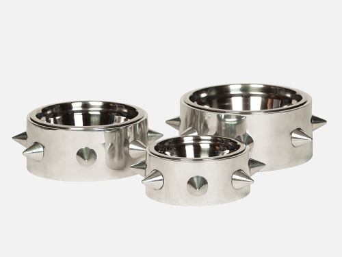 Spiked Dog Bowls from Unleashed Life