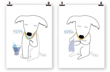 Dog Illustrations from Nice Mice for You