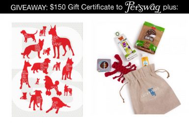 Giveaway: Win a $150 Gift Certificate to Petswag and more!