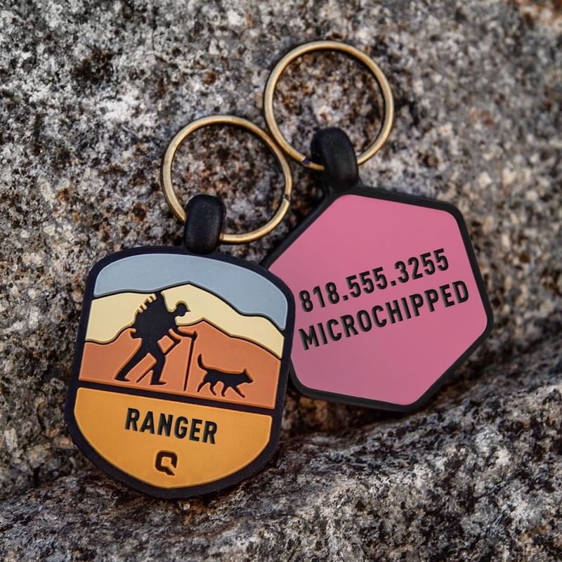 Silent Dog ID Tags from QALO