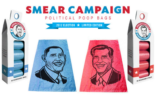 Smear Campaign: Political Poop Bags from MetroPaws