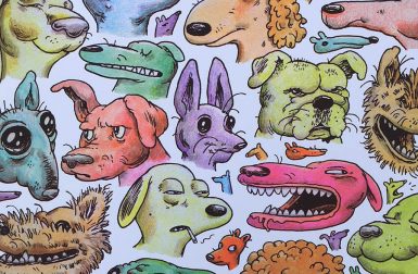 Dog Illustrations by Travis Millard