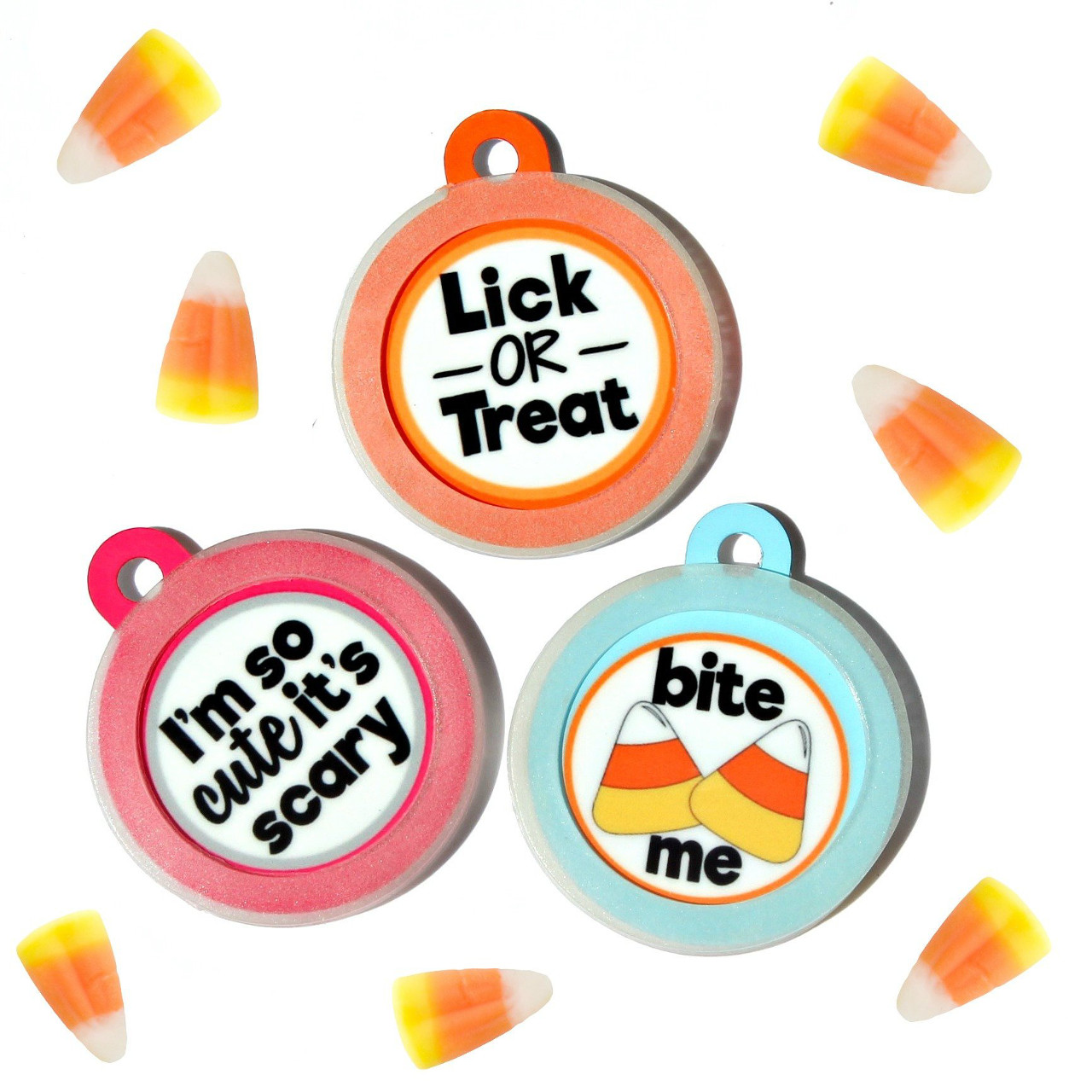 Halloween Dog Tags from Bad Tags