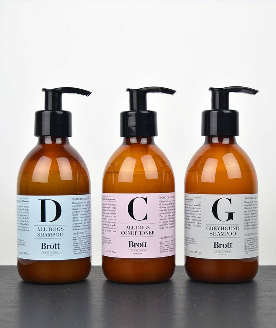 Natural Dog Care Products from Brott Barcelona