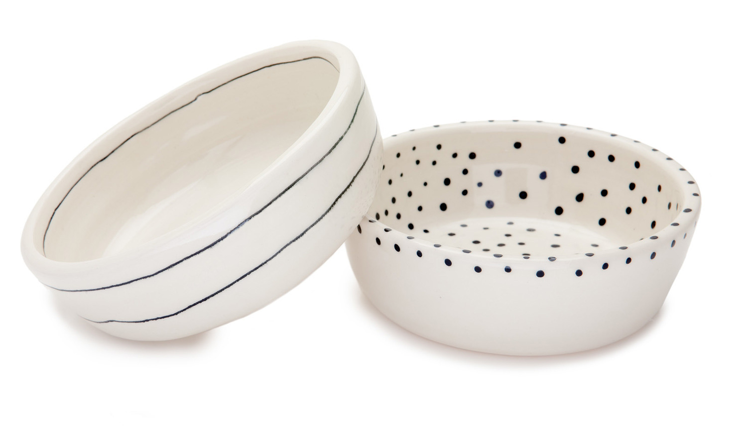 Modern Dog Bowls from btw ceramics + Dog & Co.