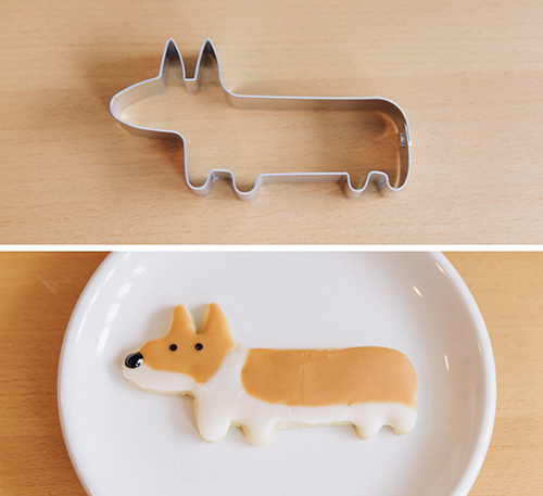 Dog Cookie Cutters and Mugs by Three Cheers for Corgis