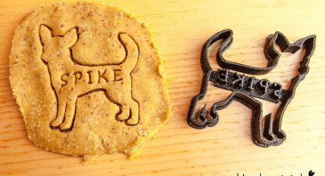 Custom Dog Treat Cookie Cutters from Name That Cookie