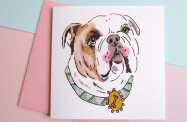 Dolled Up Dogs Greeting Card Collection from Studio Legohead