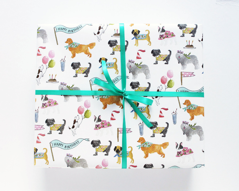 Gift Wrap and Greeting Cards from Lydia & Pugs
