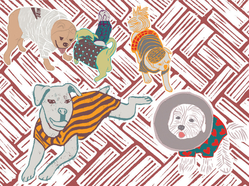 Dog Illustrations and Prints by Moran Pinchas