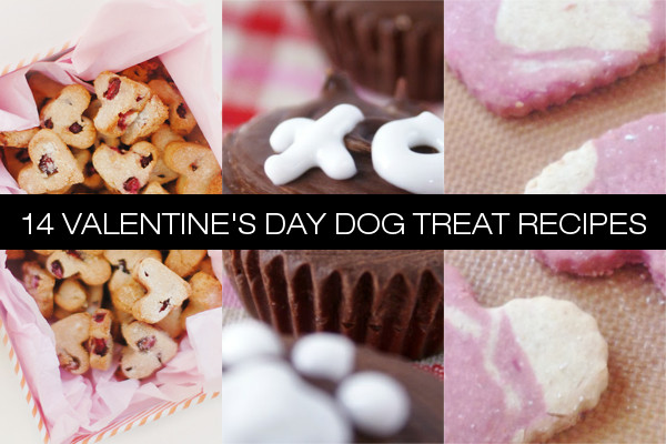 Dog-I-Y: 14 Homemade Dog Treat Recipes for Valentine’s Day