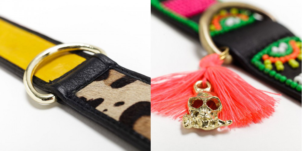 Embellished Collars and Leashes from Maclaud It Dogs