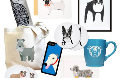 Modern Dog-Themed Gifts and Decor from Fancy HuLi