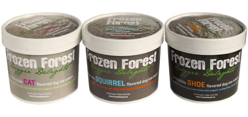 Frozen Forest Dog Ice Cream