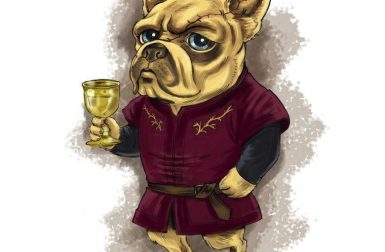 Game of Thrones-Inspired Dog Illustrations by Maura Condrick