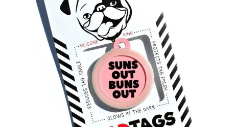 Glow-in-the-Dark Dog Tags from Bad Tags