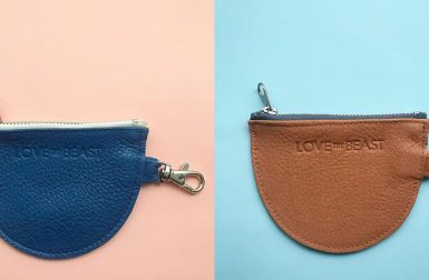 Pebble Leather Waste Bag Pouch from LoveThyBeast