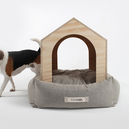 Modern Dog House and Bed Set from Sixhands