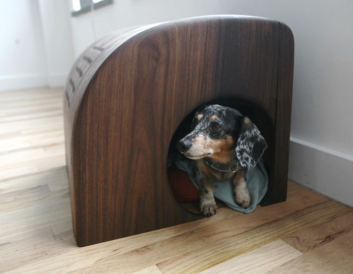 indoor dog hut
