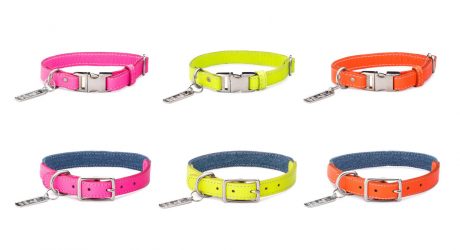 New Neon Leather Collar Collection from LoveThyBeast