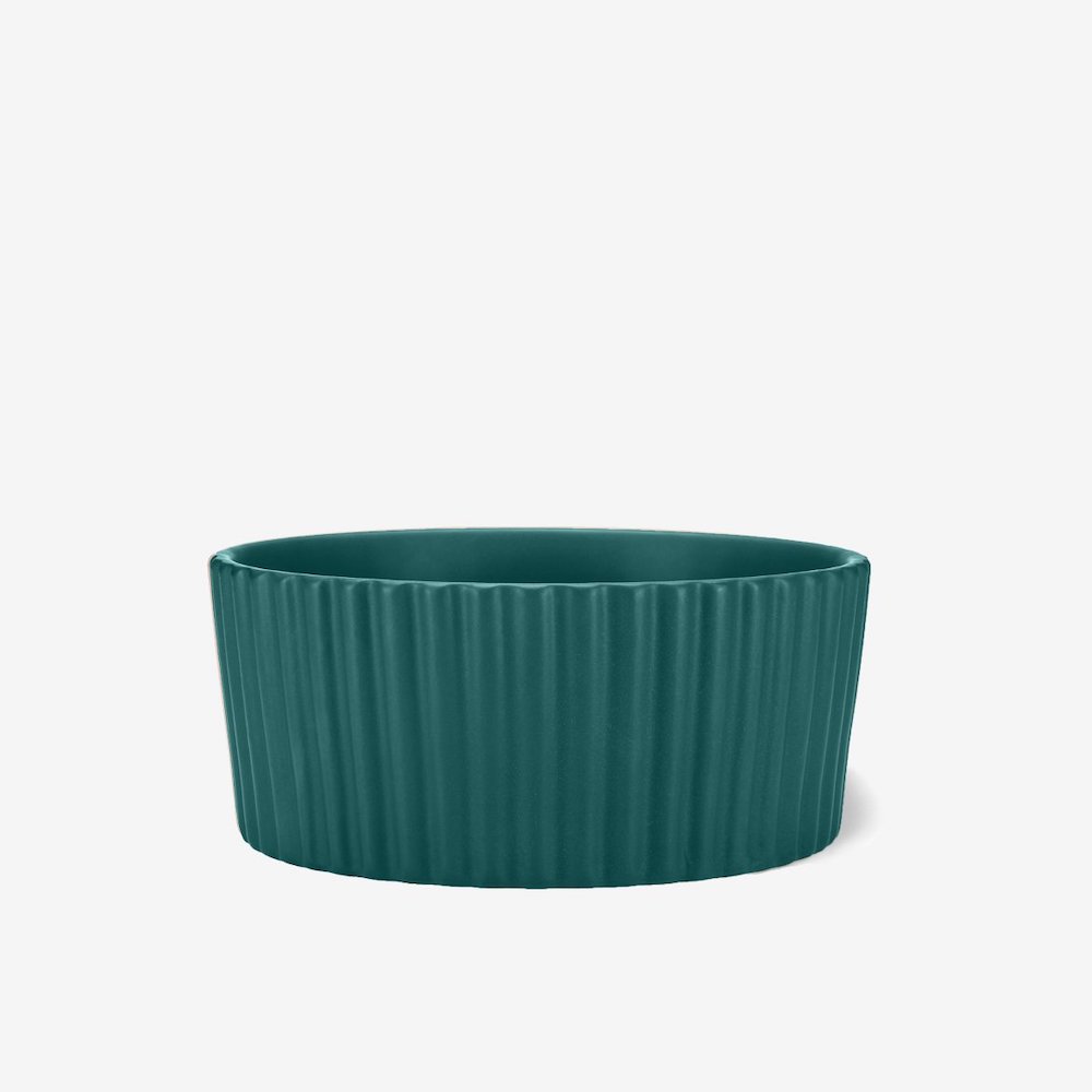 Ripple Ceramic Dog Bowl Collection from Waggo