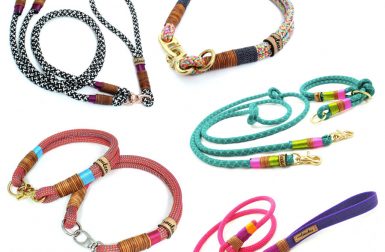 Colorful Rope Leashes & Collars from Souleashes