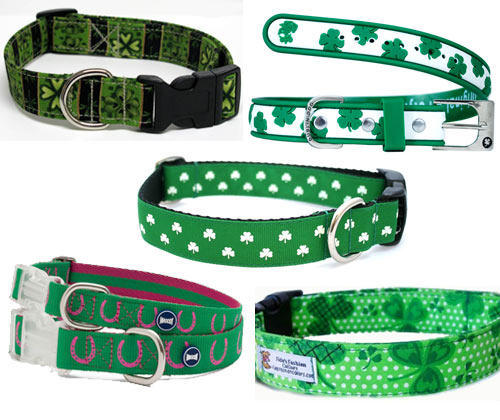 Green Collars for St. Patrick?s Day