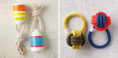 Waggo Buoy and Rope Toys at West Elm