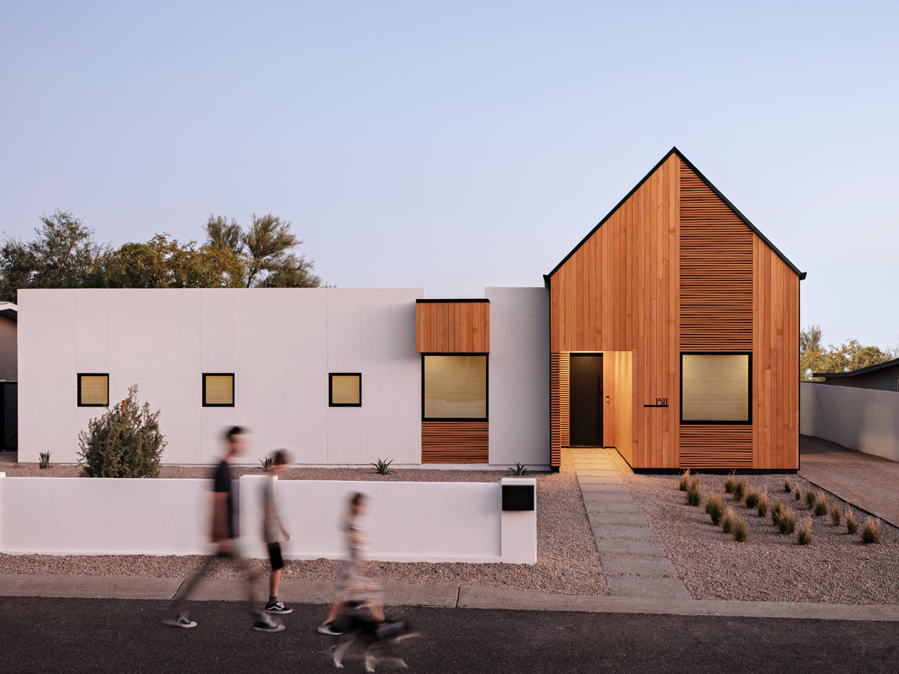 A Gabled Home in Phoenix Inspired by the Majestic Saguaro Cactus