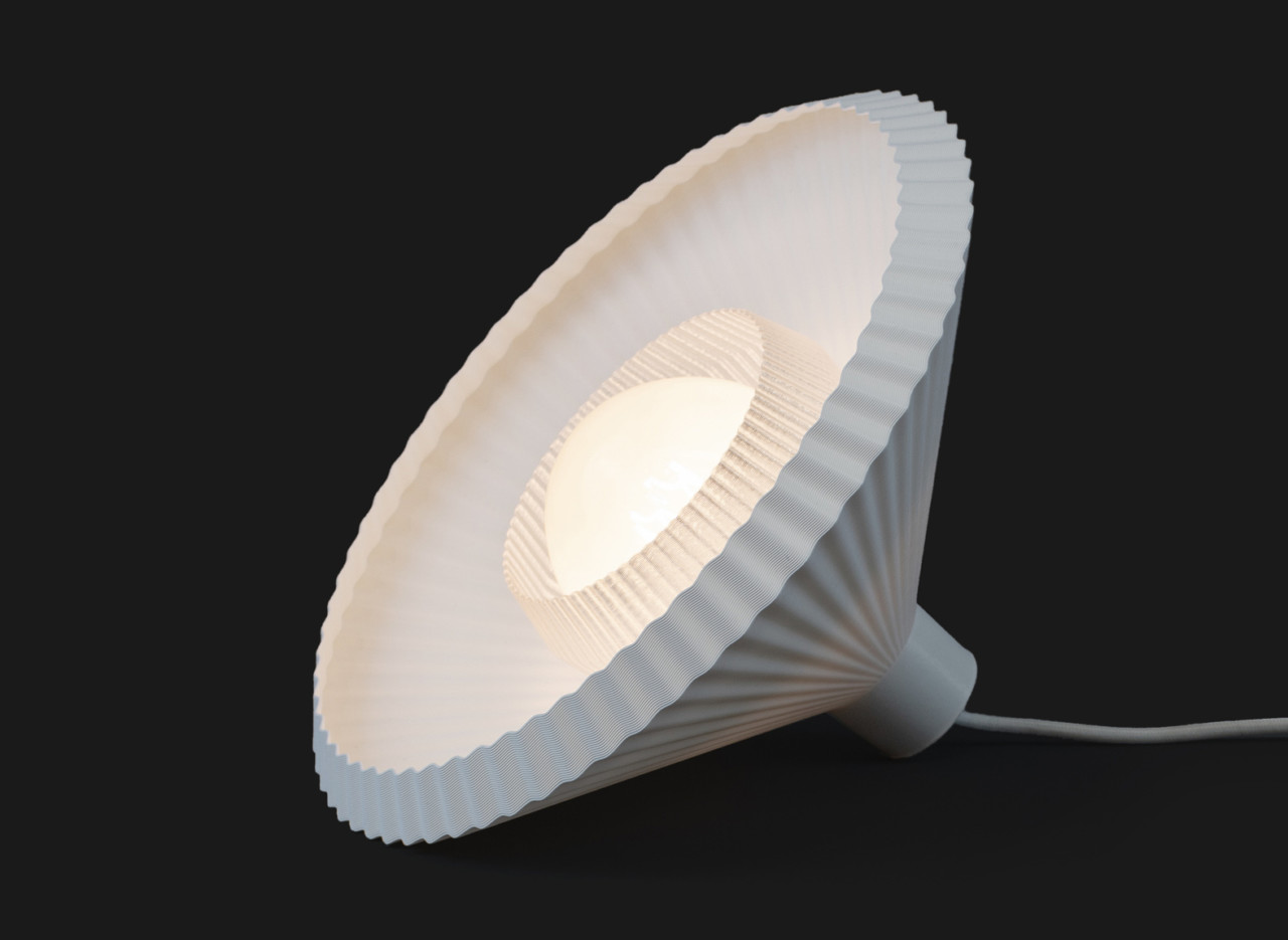 Plumen x Batch.works 3D-Printed Lampshades Glow With Potential