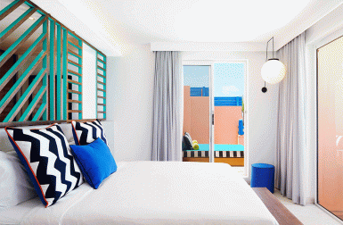 Camille Walala Brings Local Mauritian Color to SALT of Palmar Hotel