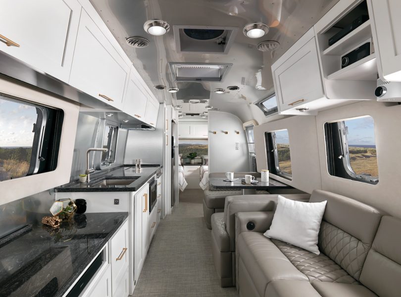 Airstream’s New “Comfort White” Travels In Style