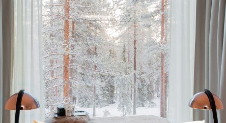 Arctic Treehouse Hotel’s ‘Cone Cows’ Tread Gently on the Finnish Landscape