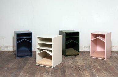 Studio PESI Designs a Shelf That Doubles as a Pet House
