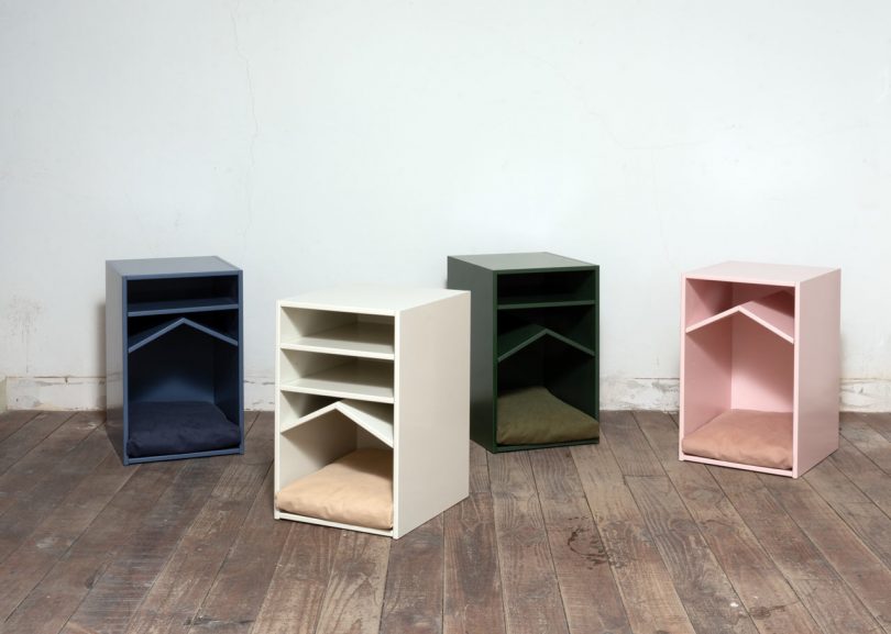 Studio PESI Designs a Shelf That Doubles as a Pet House