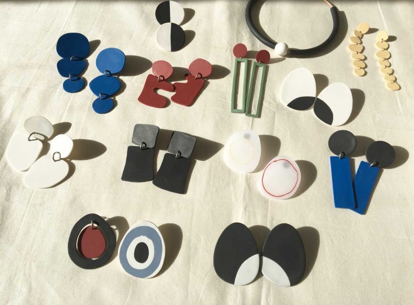 Bold Miró-Inspired Jewelry by Hello Zephyr
