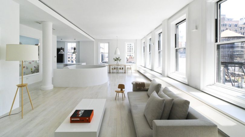 A Modern, Light-Filled Duplex Loft in Manhattan