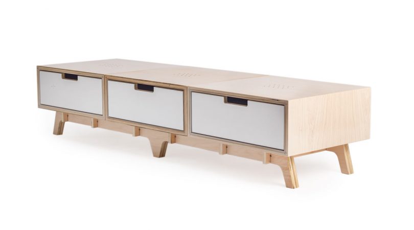 Flitch Furniture Makes Modular Furniture For Customizable Storage