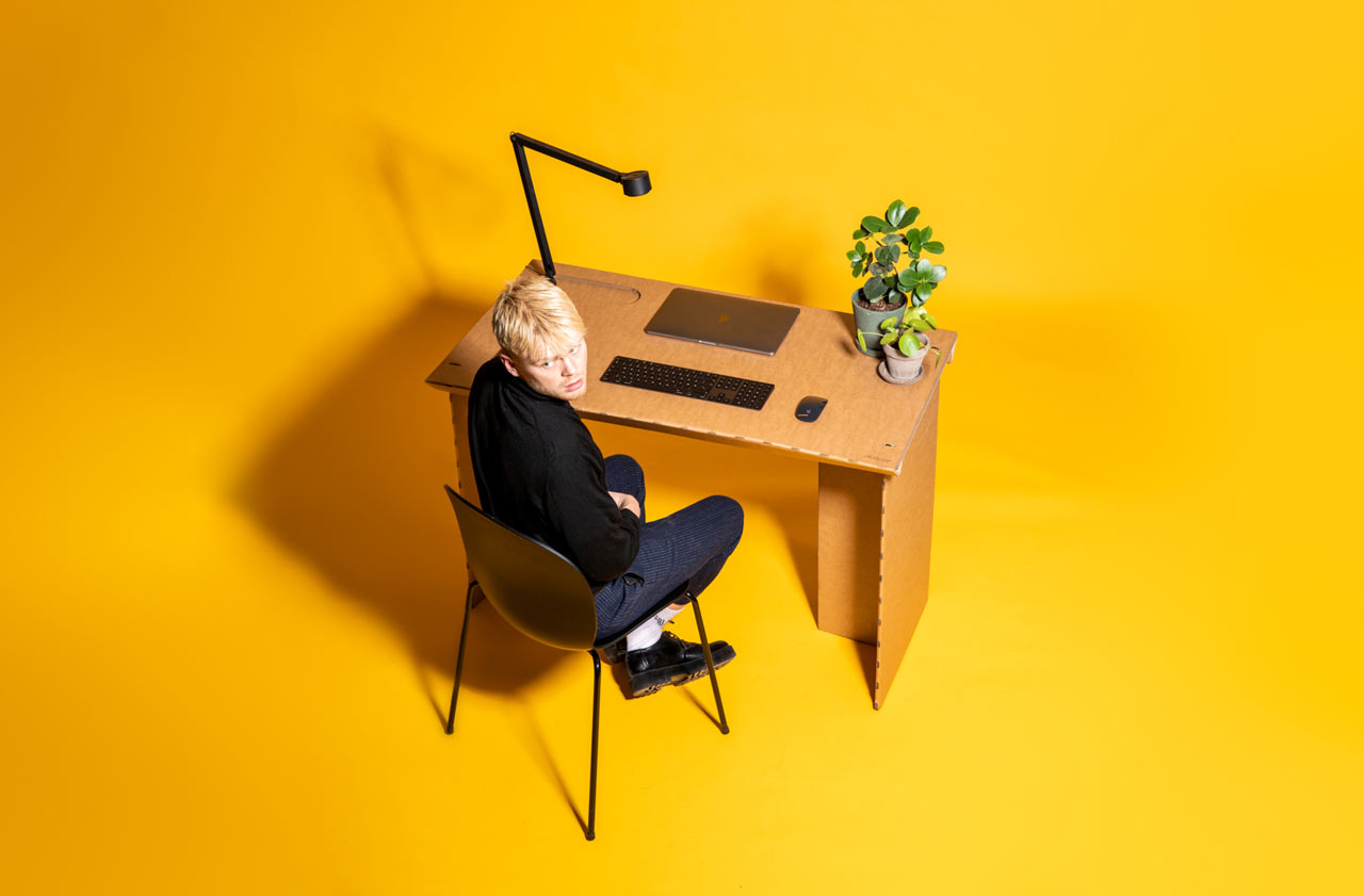 Stykka Designs a Temporary Workstation so You’ll Stay the F*** Home