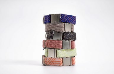VOLDOG Collars and Leashes Finished with High-End Kvadrat Fabrics