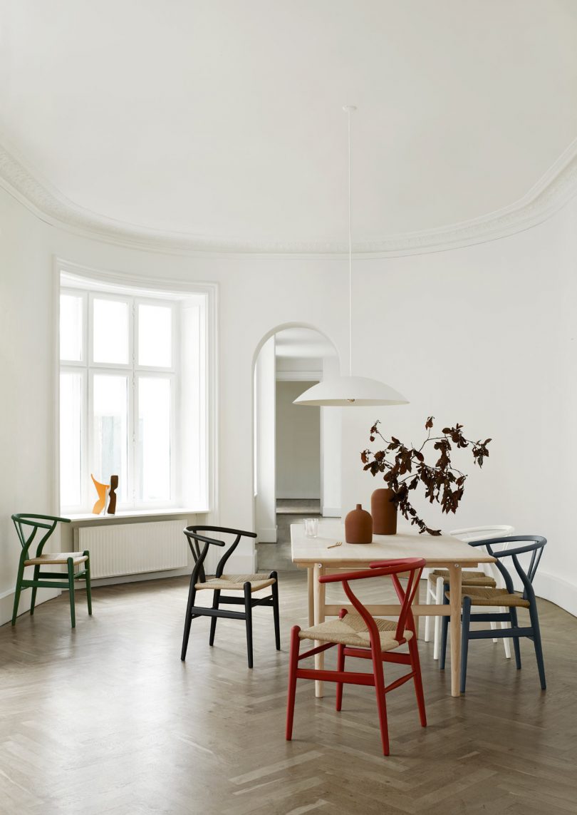 Carl Hansen Releases Limited Edition Wishbone Chair in Soft Colors