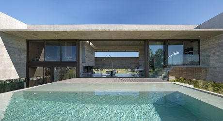 Escobar House Plays with Height and Lines to Create a Sense of Depth