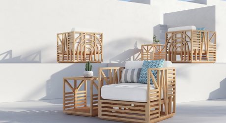 The Calamus Duo Merges Graphic Design + Furniture Design