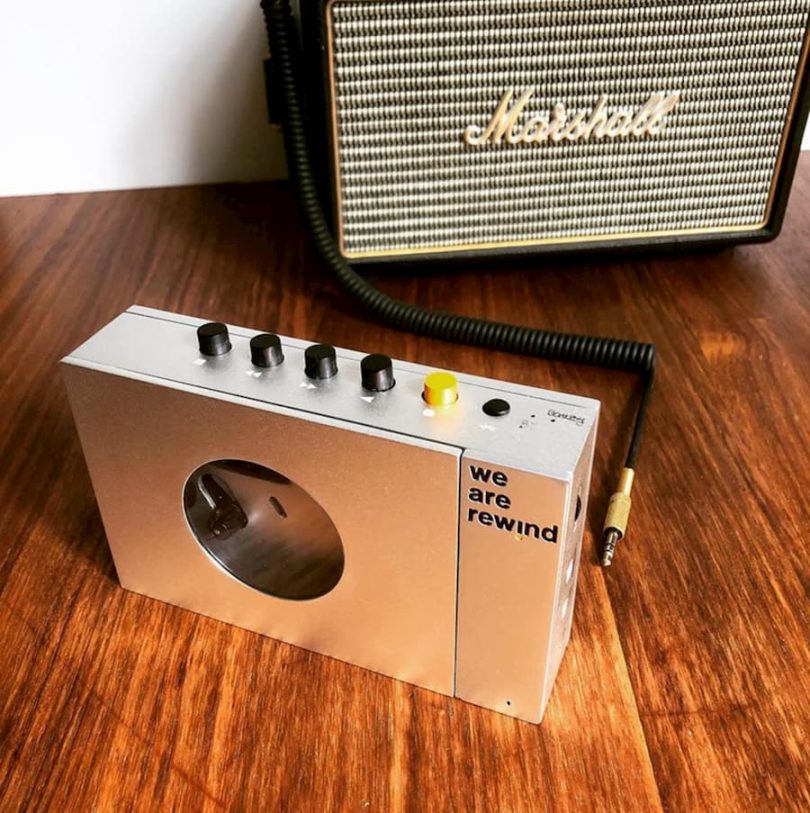 We Are Rewind's Cassette Player Hits All the Right Nostalgic Notes