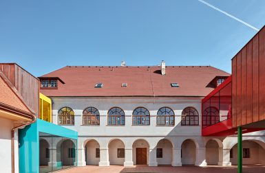 A Former Baroque Rectory Transformed Into a Cheery Elementary School