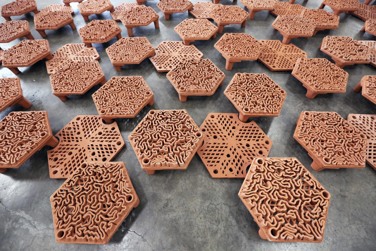 Revitalizing Biodiversity with 3D-Printed Coral Tiles