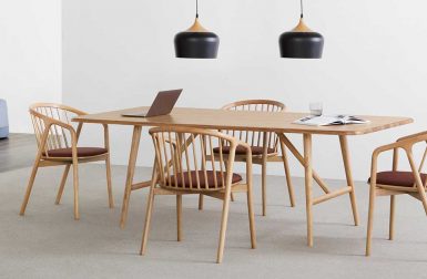 Bernhardt Design Launches a Table Collection Inspired by Surfboards