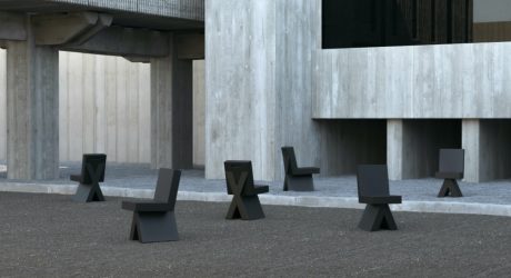 Brutal X-CHAIR for OUT Is 100% Recycled + Fully Circular