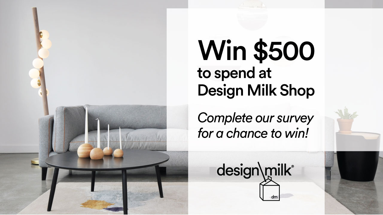 DM 2020 Reader Survey: Enter To Win a $500 Gift Card to the Design Milk Shop!