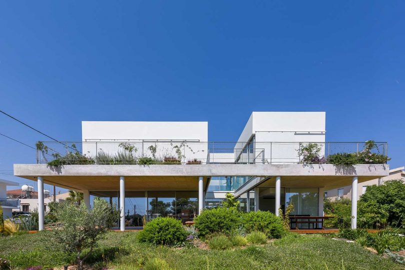 A Modern Home in Cyprus Built Around a Private Interior Garden